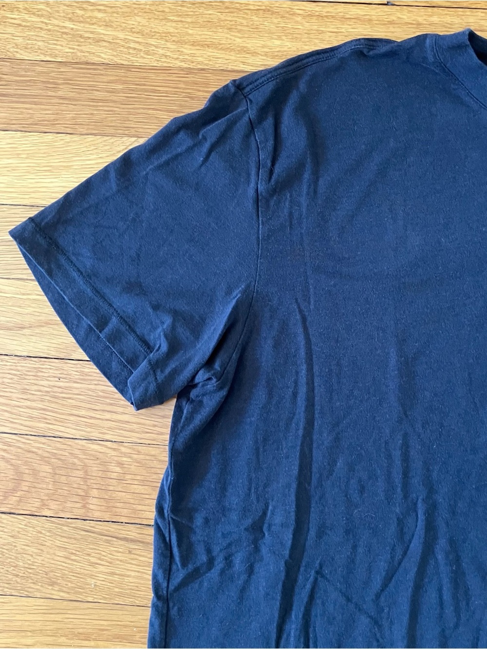 SKIMS Black Soft Basic Simple Neutral Minimalist Lounge Relax Tee T-Shirt Large - Picture 2 of 8